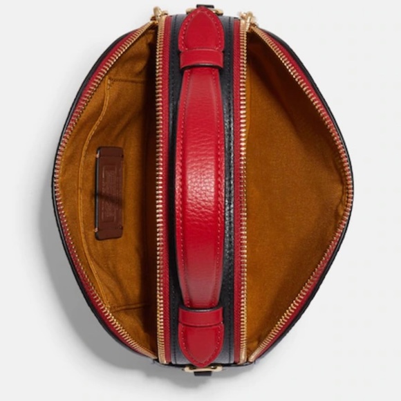 Coach C6977 Disney Mickey Mouse X Keith Haring Serena Satchel MSRP $378 - Picture 7 of 11